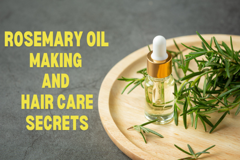 how to make rosemary oil for hair